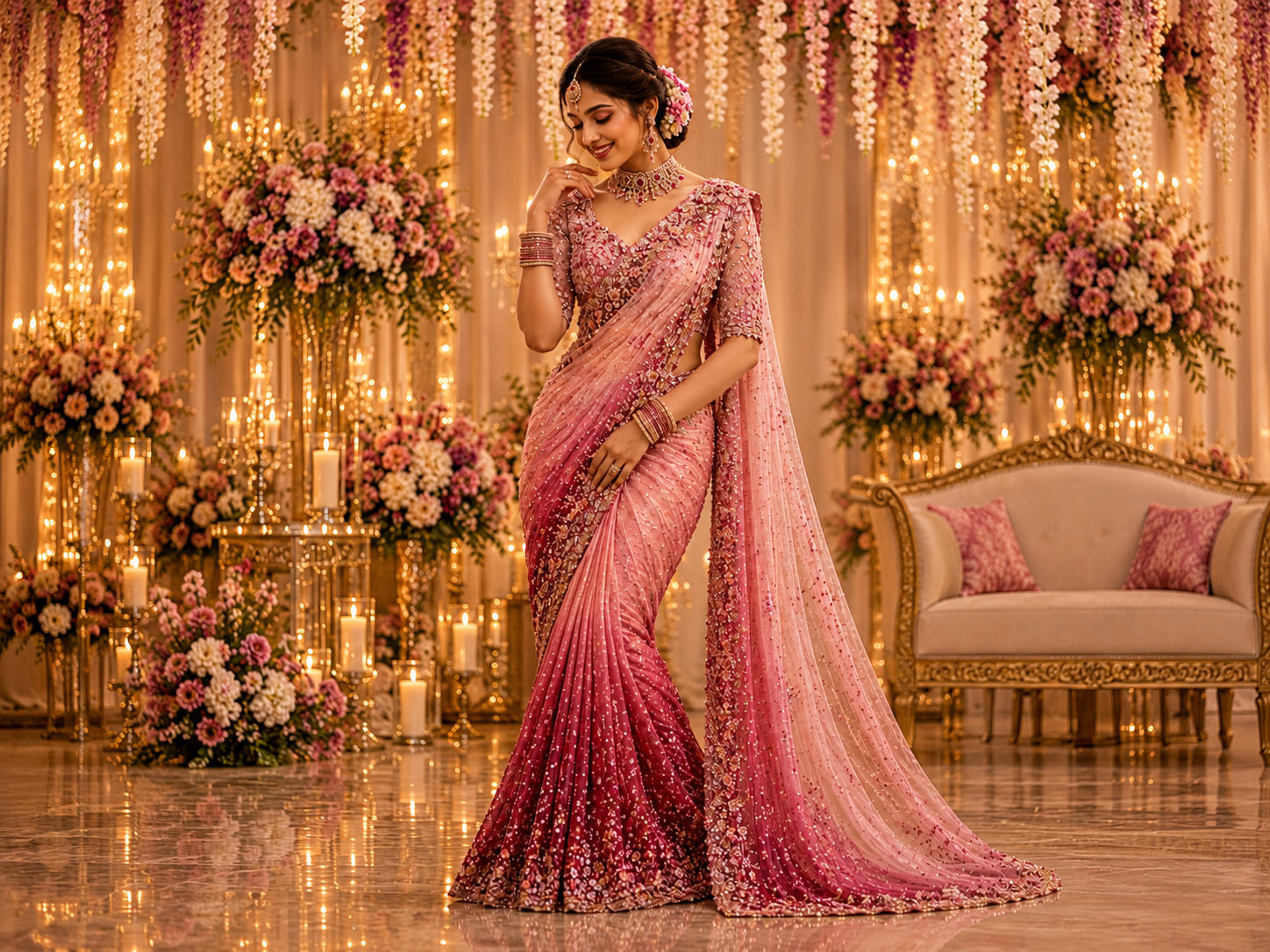 RECEPTION SAREES